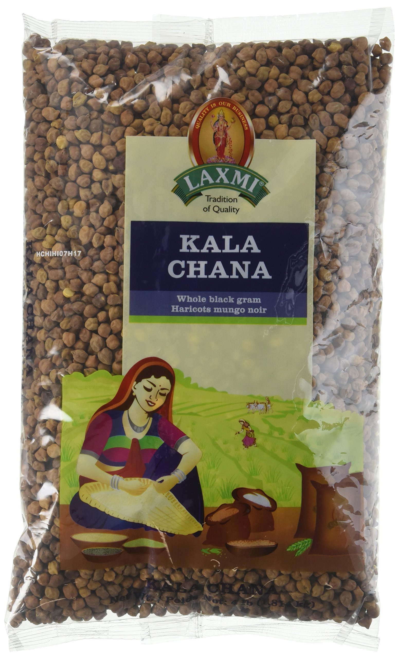 Amazon.com : Laxmi, Kala Chana (Whole Black Grams), 1.8 Kilogram